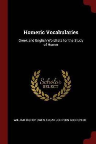 Homeric Vocabularies