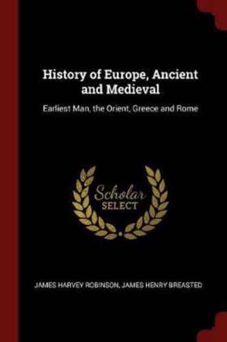 History of Europe, Ancient and Medieval