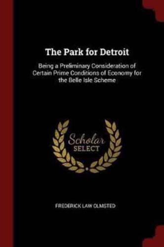 The Park for Detroit