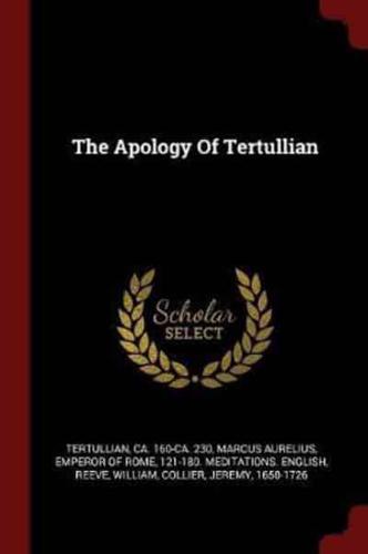 The Apology of Tertullian