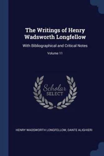 The Writings of Henry Wadsworth Longfellow