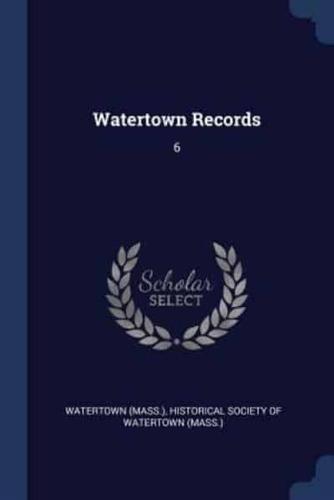 Watertown Records