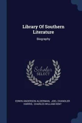 Library Of Southern Literature