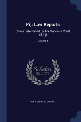 Fiji Law Reports