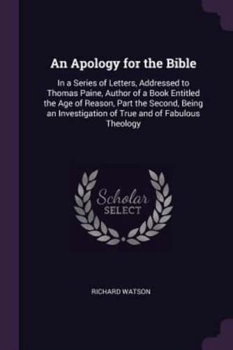 An Apology for the Bible