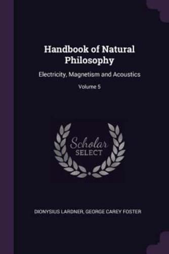 Handbook of Natural Philosophy