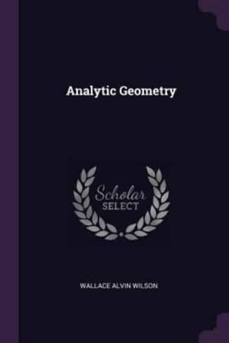 Analytic Geometry