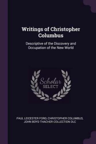 Writings of Christopher Columbus