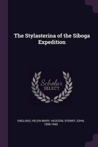 The Stylasterina of the Siboga Expedition