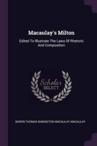 Macaulay's Milton