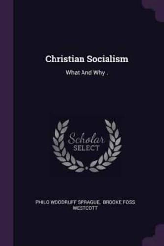 Christian Socialism