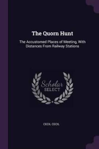 The Quorn Hunt