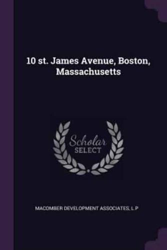 10 St. James Avenue, Boston, Massachusetts