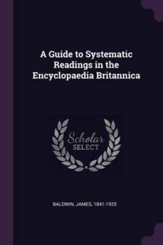 A Guide to Systematic Readings in the Encyclopaedia Britannica