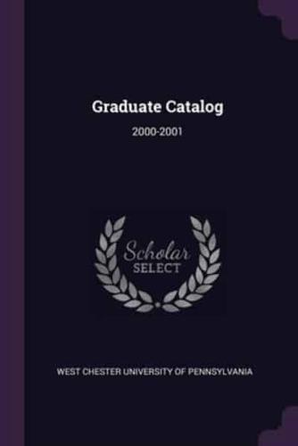 Graduate Catalog