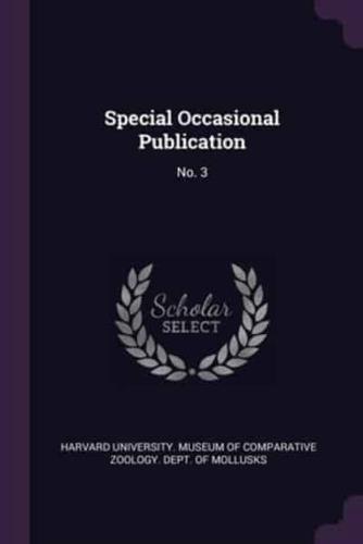 Special Occasional Publication