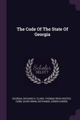 The Code Of The State Of Georgia