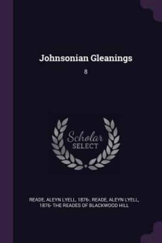 Johnsonian Gleanings