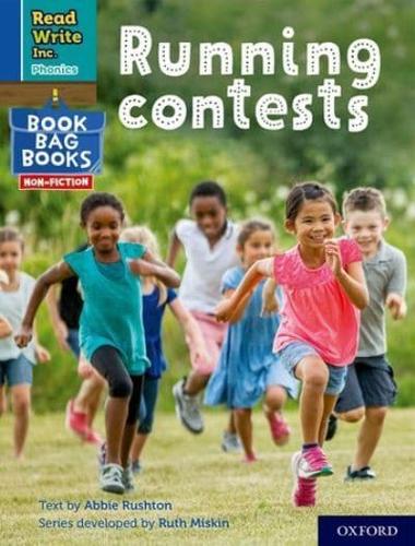 Read Write Inc. Phonics: Running Contests (Blue Set 6 Non-Fiction Book Bag Book 2)