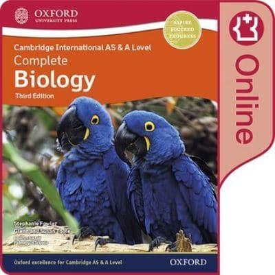 Cambridge International AS & A Level Complete Biology Enhanced Online Student Book