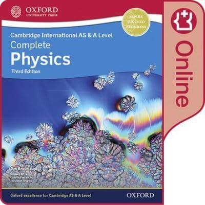 Cambridge International AS & A Level Complete Physics Enhanced Online Student Book