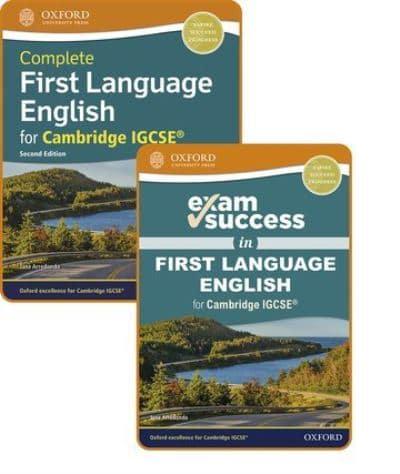 Complete First Language English for Cambridge IGCSE. Student Book & Exam Success Guide Pack