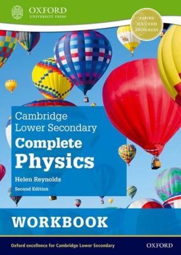 Cambridge Lower Secondary Complete Physics. Workbook