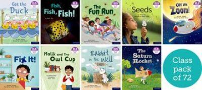 Essential Letters and Sounds: Essential Phonic Readers: Oxford Reading Level 1+-3: Class Pack of 72