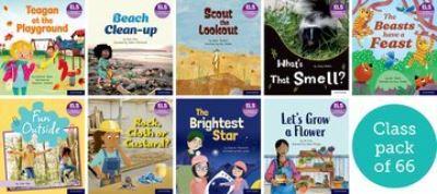 Essential Letters and Sounds: More Phase 5 Essential Phonic Readers: Oxford Reading Level 5: Class Pack of 66