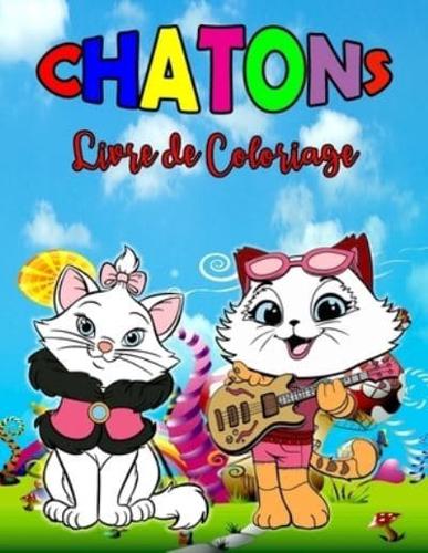 Chatons Livre De Coloriage