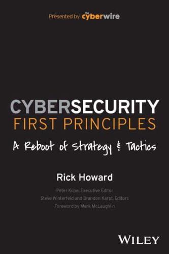 Cybersecurity First Principles