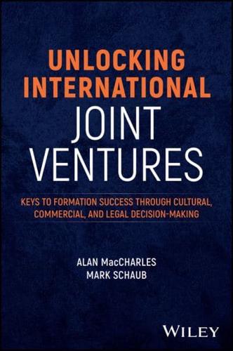 Unlocking International Joint Ventures