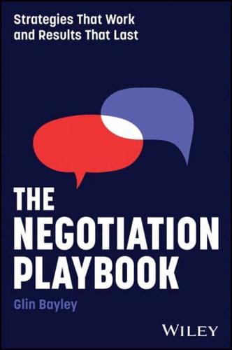 The Negotiation Playbook