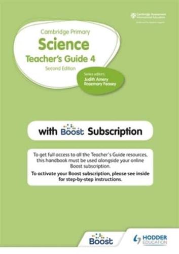 Cambridge Primary Science Teacher's Guide Stage 4 With Boost Subscription