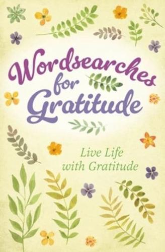 Wordsearches for Gratitude