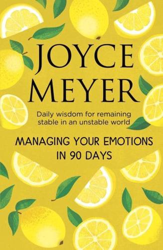 Managing Your Emotions Devotional
