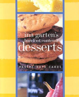 Barefoot Contessa Dessert Recipes Signature Vertical Note Cards