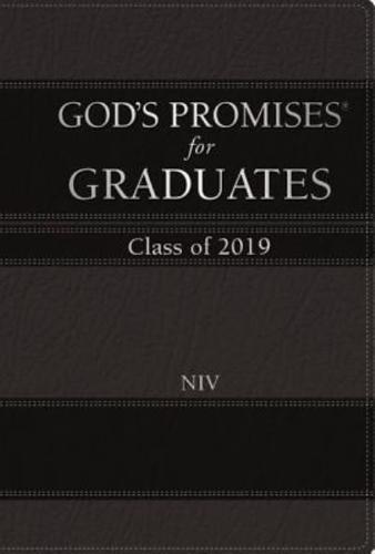 God's Promises for Graduates: Class of 2019 - Black NIV