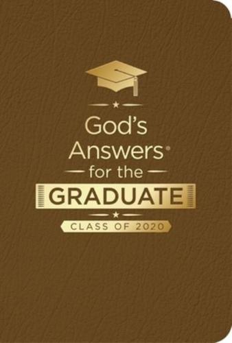 God's Answers for the Graduate: Class of 2020 - Brown NKJV
