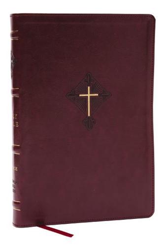 RSV2CE, Thinline Large Print Catholic Bible, Crimson Leathersoft, Comfort Print