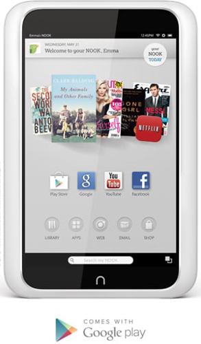 NOOK HD 16GB in Snow