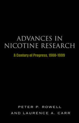 Advances in Nicotine Research