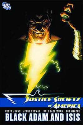 Justice Society of America. Black Adam and Isis