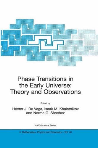 Phase Transitions in the Early Universe