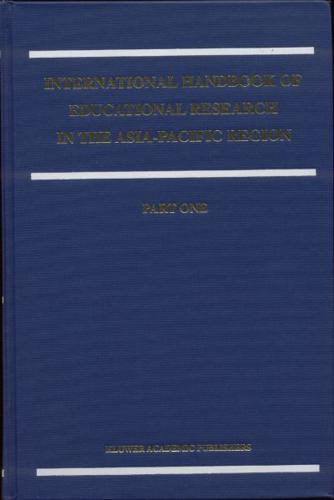 International Handbook of Educational Research in the Asia-Pacific Region