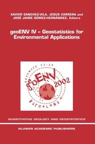 geoENV IV - Geostatistics for Environmental Applications