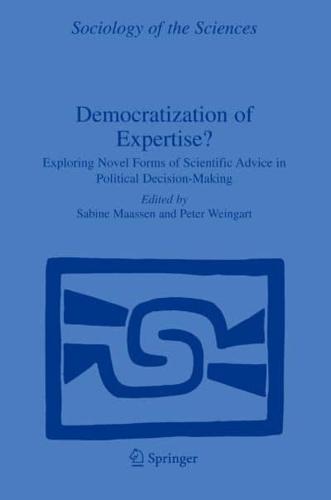 Democratization of Expertise?