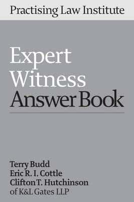 Expert Witness Answer Book 2016