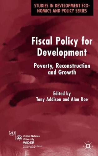 Fiscal Policy for Development