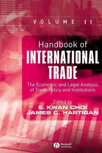 Handbook of International Trade